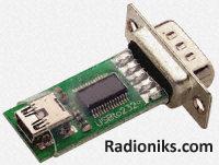 Basic Stamp USB-Serial Adapter,Parallax