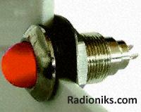 LED indicator 12.7mm 533 red HI 12-28Vdc