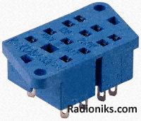 Socket Panel, 11 pin for 55.33 relays