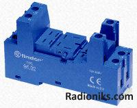 Socket DIN, 8 pin for 56.32 relays