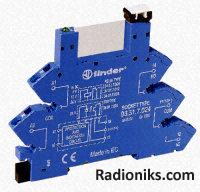 Socket DIN, 12-24Vac/dc for 34.51 relay