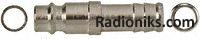 Standard Hose Barb Plug 8 mm 5/16 in. (1 Pack of 5)