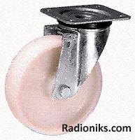 Mediumduty swivel castor w/TP,80mm 120kg