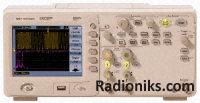 Oscilloscope, 60MHz, 2Ch, 1-2GSa/s