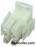 Housing plug 2.13mm MLX,2w,UL94V-2