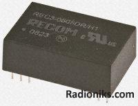 DC/DC converter,5Vin,+/-5Vout 300mA,3W