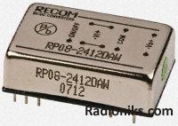 DC/DC converter,9-36Vin,+/-12Vo 333mA,8W