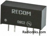 DC/DC converter,12Vin,12Vout 83mA,1W