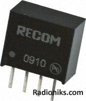 DC/DC converter,5Vin,12Vout 21mA,0.25W