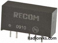 DC/DC converter,5Vin,+/-15Vout 66mA,2W