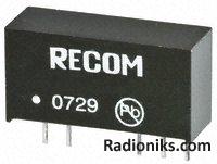 DC/DC converter,5Vin,+/-12Vout 84mA,2W