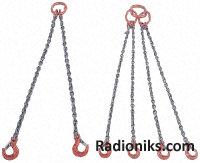 4 leg chain lifting sling,10mm 24.4kg