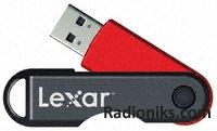 Lexar 4Gb Jump Drive Twist & Turn