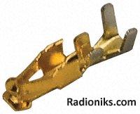 Crimp term, 0.76µm SeleCt gold,bag (Each (In a Pack of 100))