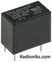 PCB Relay SPST-NO 10A 12Vdc Thru Hole