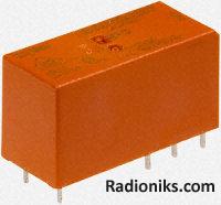 SPDT PCB relay, high inrush, 16A 24Vdc