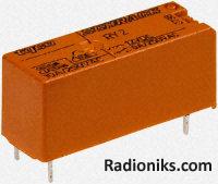 PCB Relay SPDT, AgCdO, 8A 12Vdc