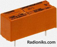 PCB Relay SPST-NO 8A 12Vdc AgNi