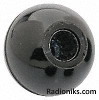 Wood filled phenolic ball knob,25mm OD (1 Pack of 10)