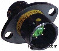 Oval flange rcp,8STA,shell size02,3pin,N