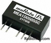 DC/DC converter,5Vin,+/-5Vout 100mA 1W