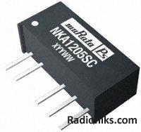 DC/DC converter,3.3Vin,+/-12Vout 42mA 1W