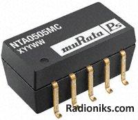 DC/DC converter,3.3Vin,+/-15Vout 33mA 1W