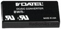 DC/DC converter,18-75Vi,+-15Vo 330mA 10W