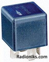 Power Relay,SPDT, 30A, 24V, resistor