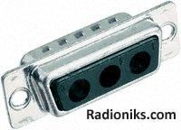 D-Sub Mixed Connector 3W3C M