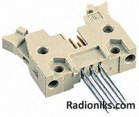 IDC connector 50-pin straight M