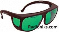 635 to 700nm laser safety glasses