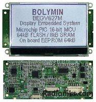 LCD 128x64 Embedded PIC 64K RS232/485