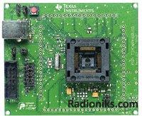 MSP430F55xx USB 80-Pin Target board