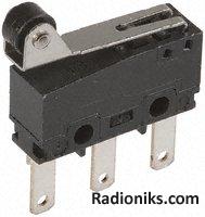 Switch,roller lever,0.59N,RH PCB tm