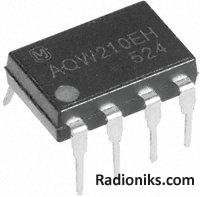 PhotoMOS DIP8 relay,SPNO/NC 350V 120mA