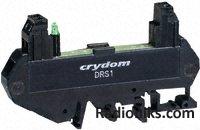 DIN rail mount kit for 1x SSR