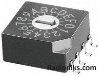 Switch,rotary,SMD,submin,hexadecimal