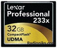 32Gb 233X Compact Flash