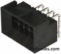 Connector,molex,micro-fit,bmi,3mm pitch,header,dual row,90°,pcb,pin,24way