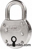 Old German' 5 lever steel padlock