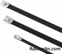 Cable tie 316 st.steel 127x4.6mm coated (1 Bag of 100)