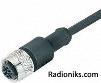 Cable connector (f) moulded 5m 8-way