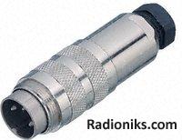 Cable connector (m) 2 way IP67