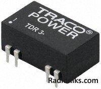 DC/DC converter,9-18Vin,12Vout 250mA,3W