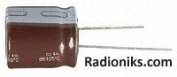 Capacitor Al FR 820uF 6.3V 8x11.5