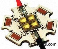 4 LED Oslon Star White 4000K 304lm wired