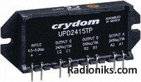 Solid state relay,random,3-phase,15A