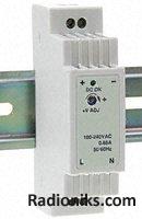 DIN RAIL PSU, 24V 0.63A