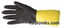 G80 Neoprene/Latex Chemical Gloves / 8 (1 Pack of 12 Pair(s))